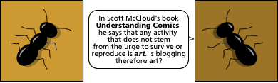 This is partly because I find it a useful way of clarifying my own thoughts on a topic: putting these ideas into little bite-sized chunks helps me to be succinct, too. Its an added bonus that blogging is a topic that lots of people are interested in.