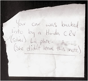 I found this note on my walk to work, in The Avenue.